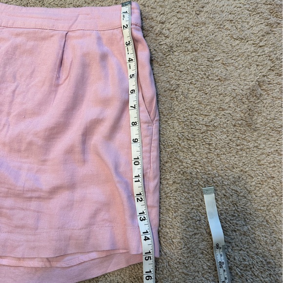 Abercrombie linen blend pull on shorts - Picture 4 of 7